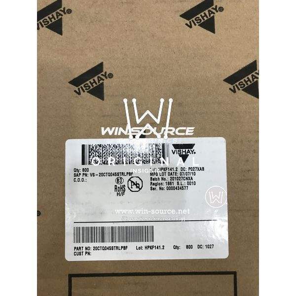 VS-20CTQ045STRLPBF label picture