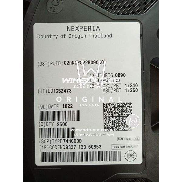 74HC00D,653 label picture