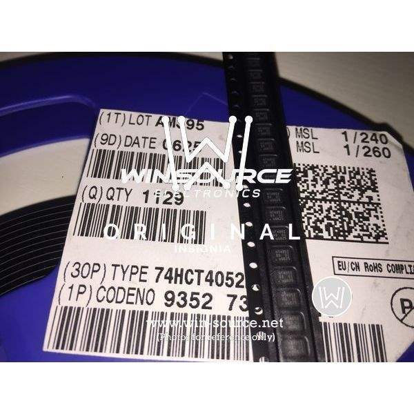 74HCT4052BQ,115 real image