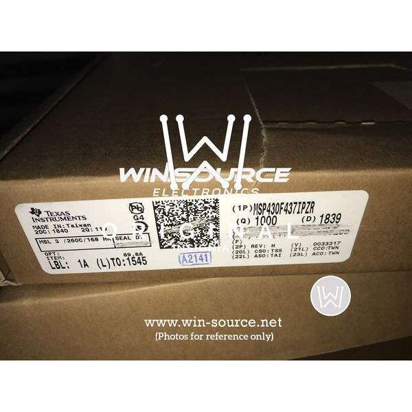 MSP430F437IPZR label picture