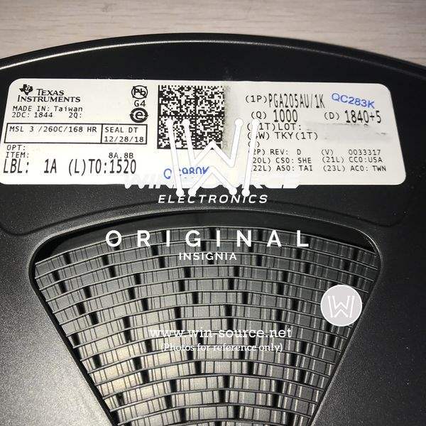 PGA205AU/1KG4 label picture