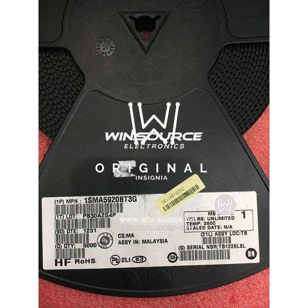 1SMA5920BT3G label picture