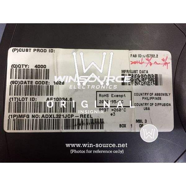 ADXL321JCP-REEL label picture