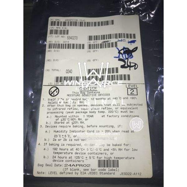  AM29F010B-70JC label picture