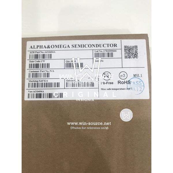 AO3404A/AO3404 label picture