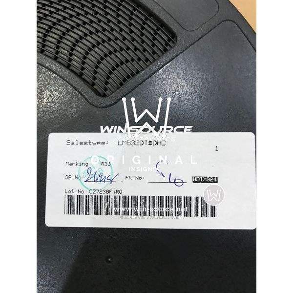 LM833DT label picture