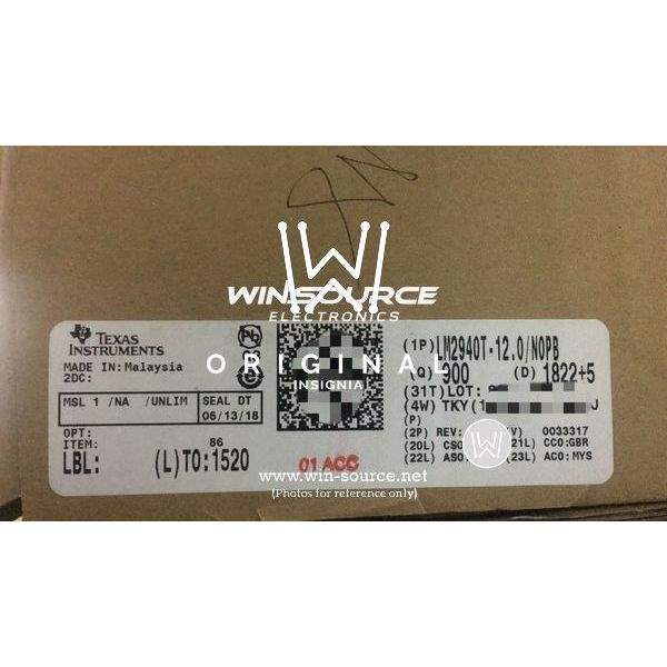 LM2940T-12 label picture