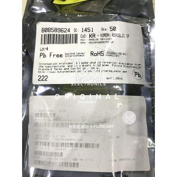 ADCMP605BCPZ-WP label picture