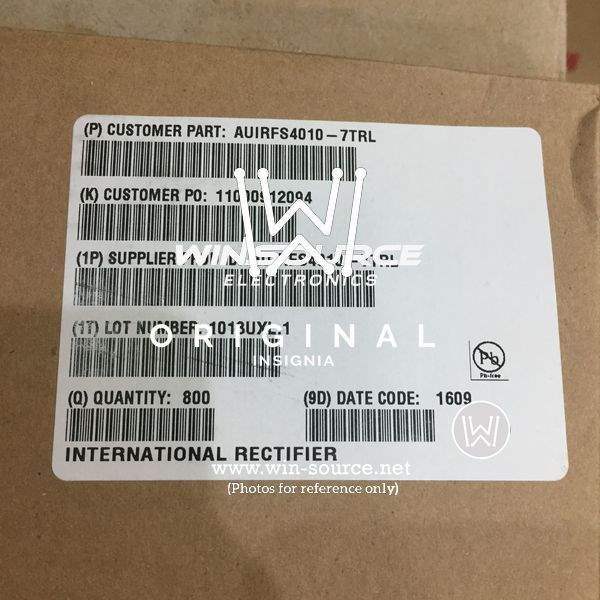 AUIRFS4010-7TRL label picture 2