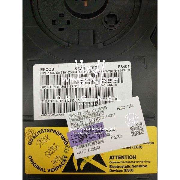 B39162-B8401-P810-S05 label picture