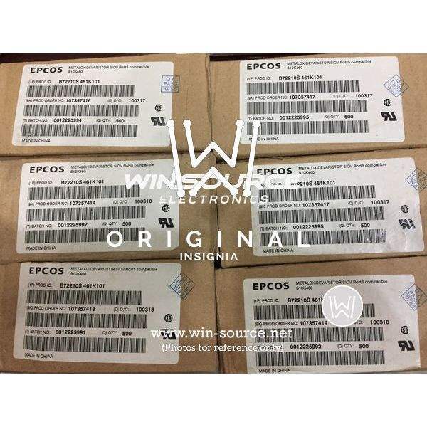 B72210S0461K101 label picture