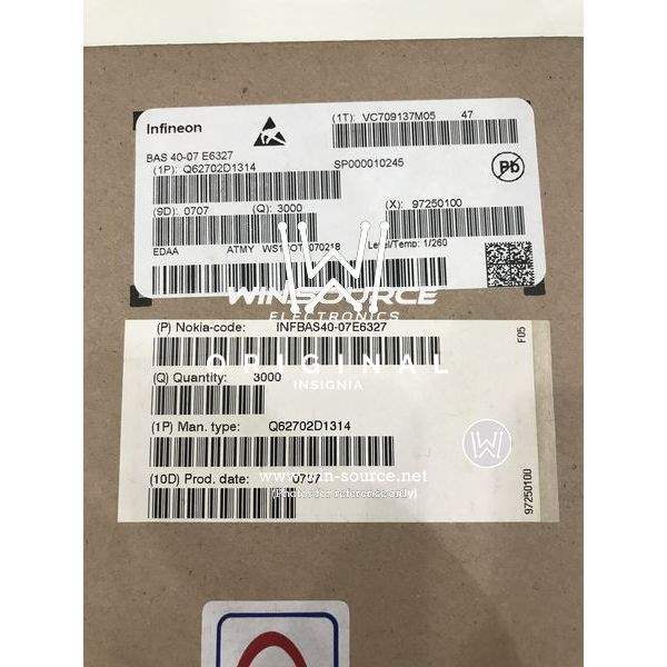 BAS40-07 E6327 label picture 2