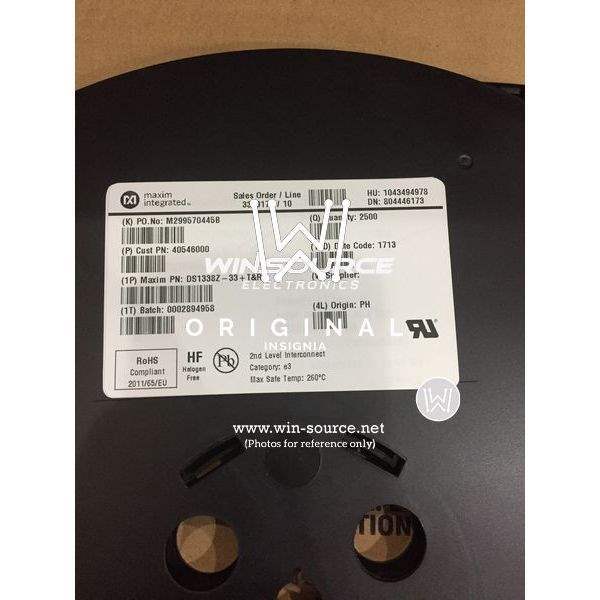 DS1338Z-33+T&R  label picture 2