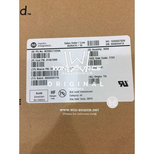DS1339U-33+T&R label picture