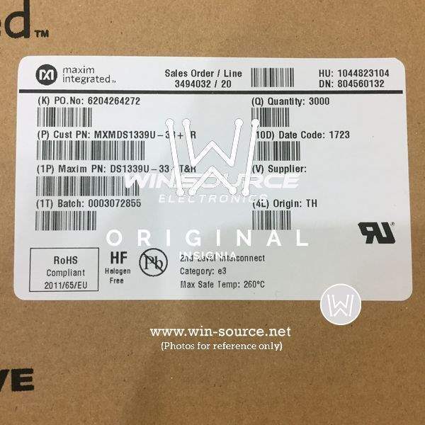 DS1339U-33+ label picture 2
