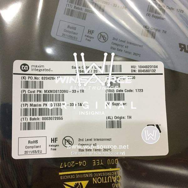 DS1339U-33+ label picture 3