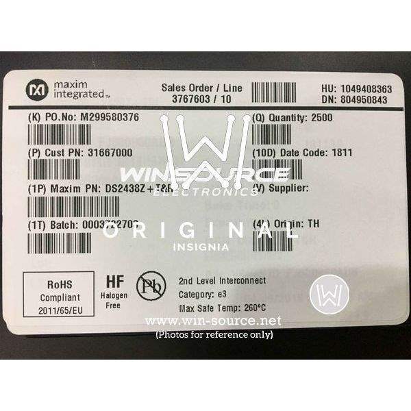 DS2438Z+ label picture 2