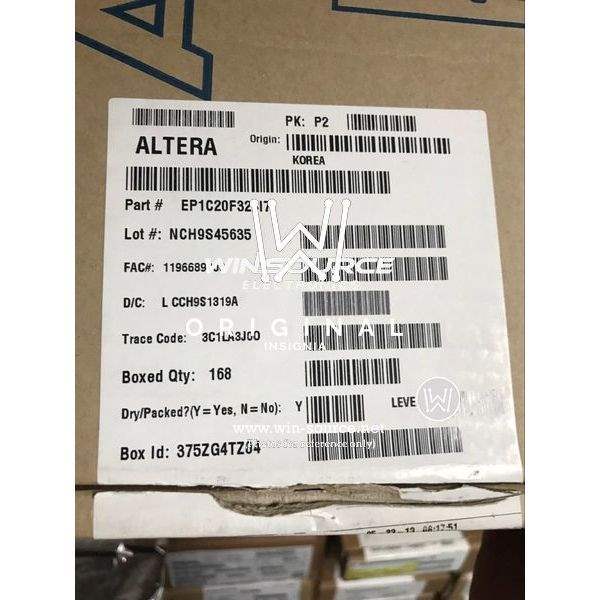 EP1C20F324I7 label picture 2