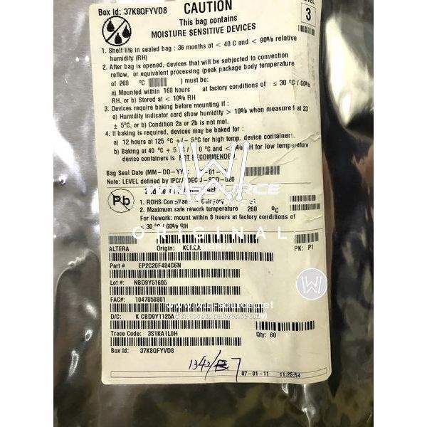 EP2C20F484C6N label picture 2
