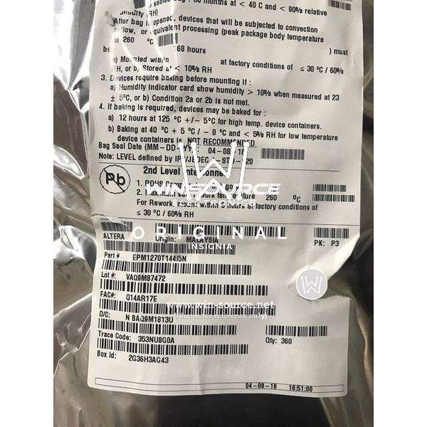 EPM1270T144I5N label picture 2
