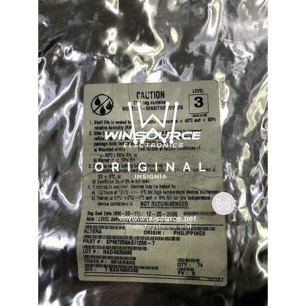 EPM7256AEFI256-7 label picture 2