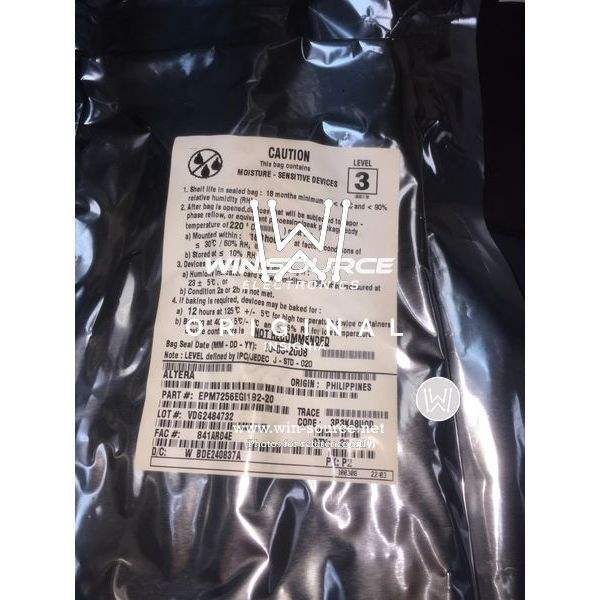EPM7256EGI192-20 label picture