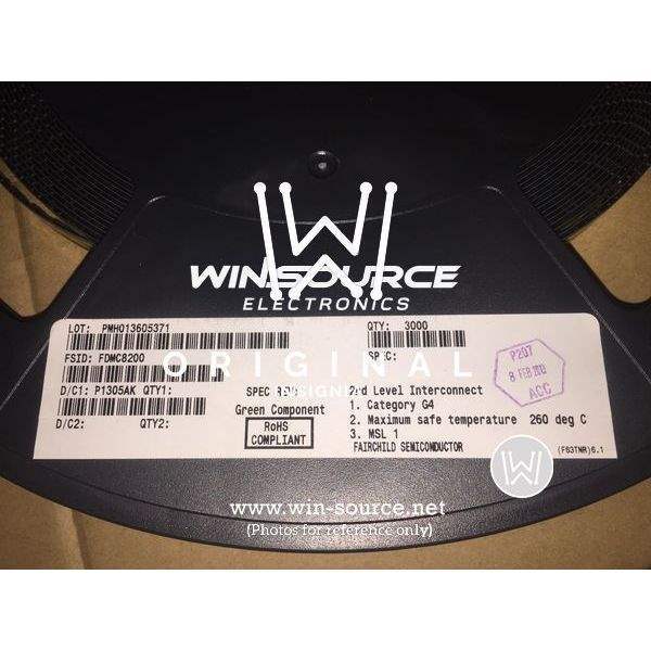 FDMC8200 label picture