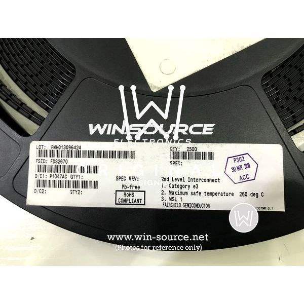 FDS2670 label picture