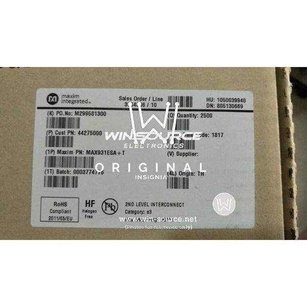 MAX931ESA+ label picture