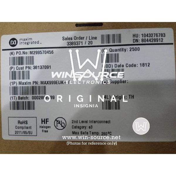 MAX999EUK label picture