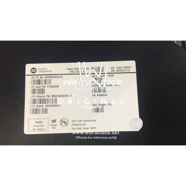 MAX1483ESA+ label picture