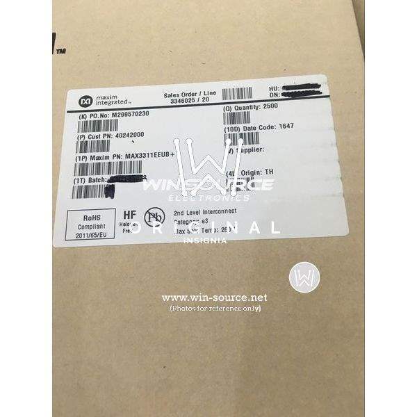 MAX3311EEUB label picture