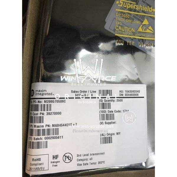  MAX4544EUT label picture