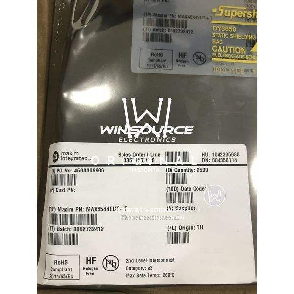  MAX4544EUT label picture 2
