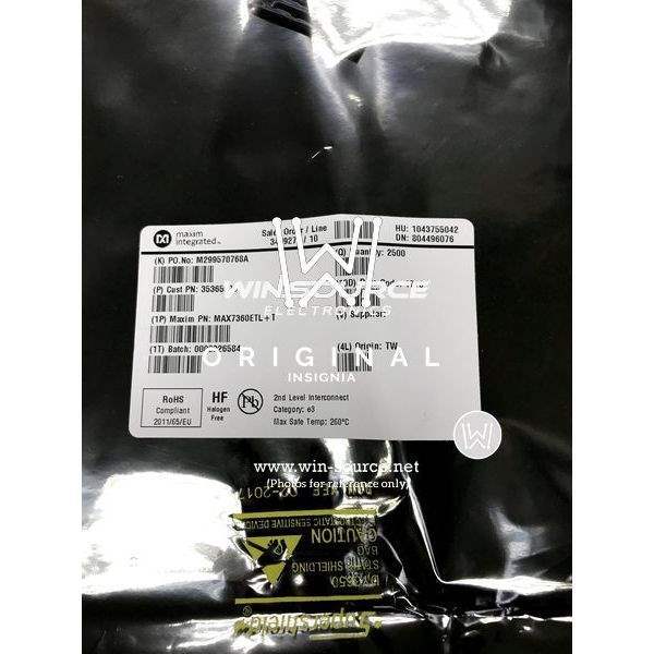 MAX7360ETL+T label picture