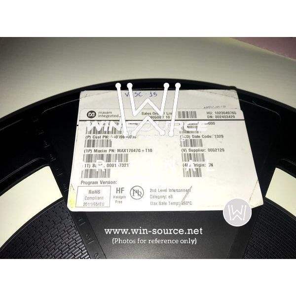 MAX17047G+ label picture