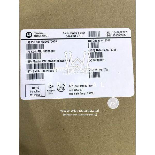 MAX31865ATP label picture 3