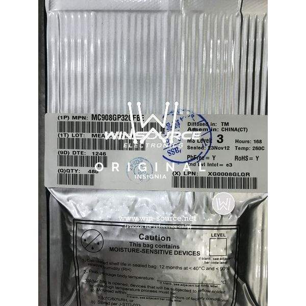 MC908GP32CFBE label picture 2