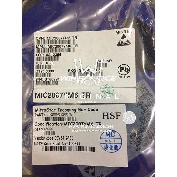 MIC2007YM6 TR label picture 4