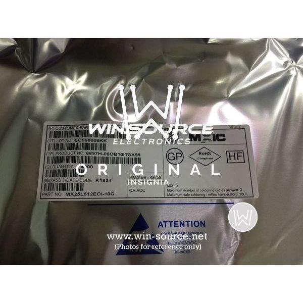 MX25L512EOI-10G label picture
