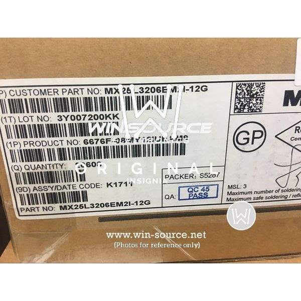 MX25L3206EM2I-12G label picture 2