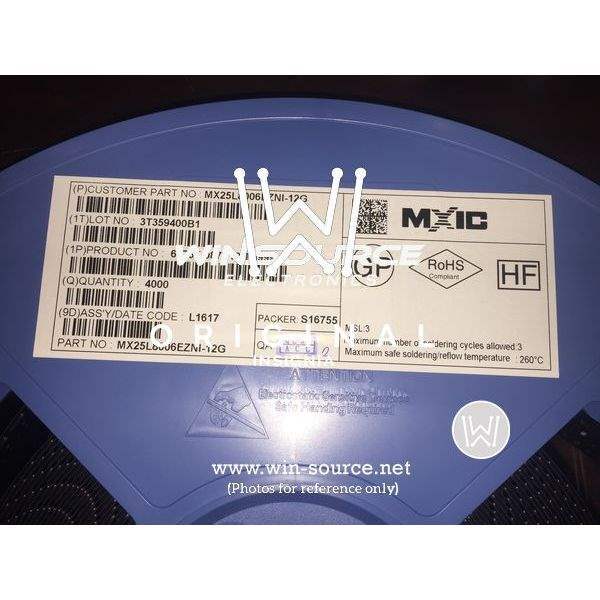 MX25L8006EZNI-12G label picture