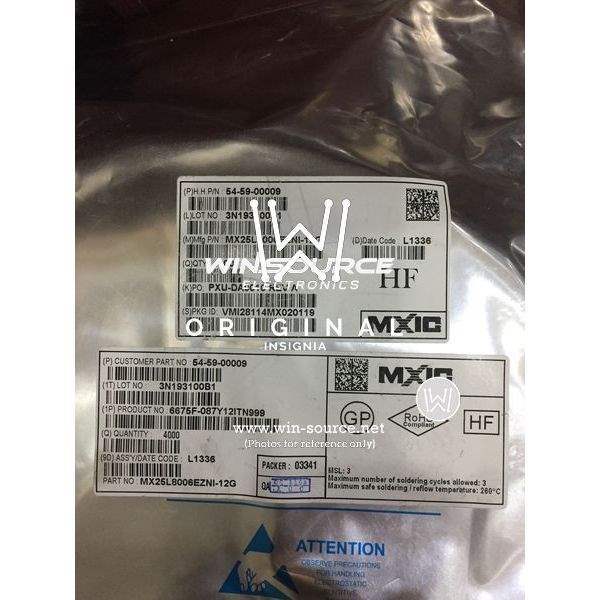 MX25L8006EZNI-12G label picture 2