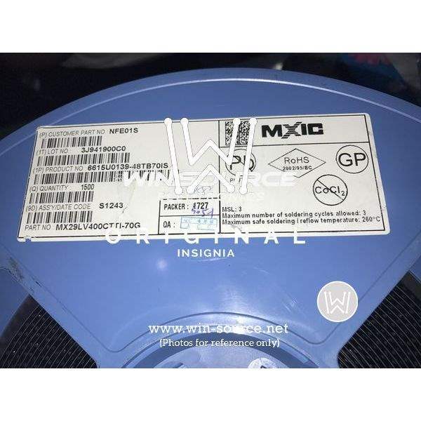 MX29LV400CTTI-70G  label picture
