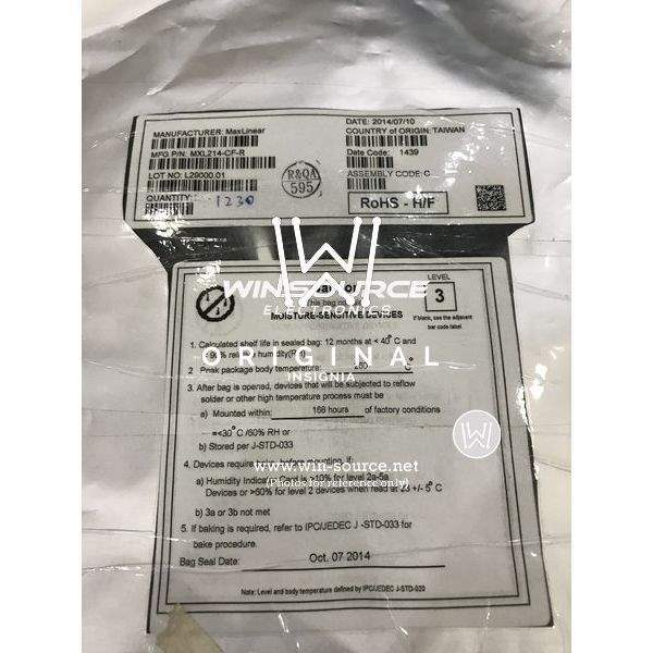 MXL214-CF-R label picture
