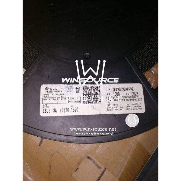 TPA3002D2PHPRG4 label picture