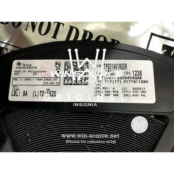 TPS51461RGERG4 label picture 2