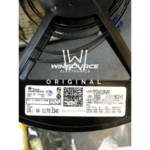TPS54310PWPG4 label picture