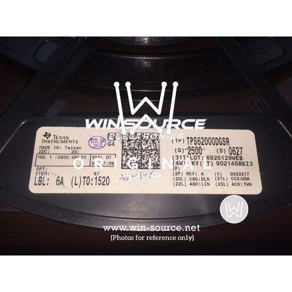 TPS62000DGSR label picture