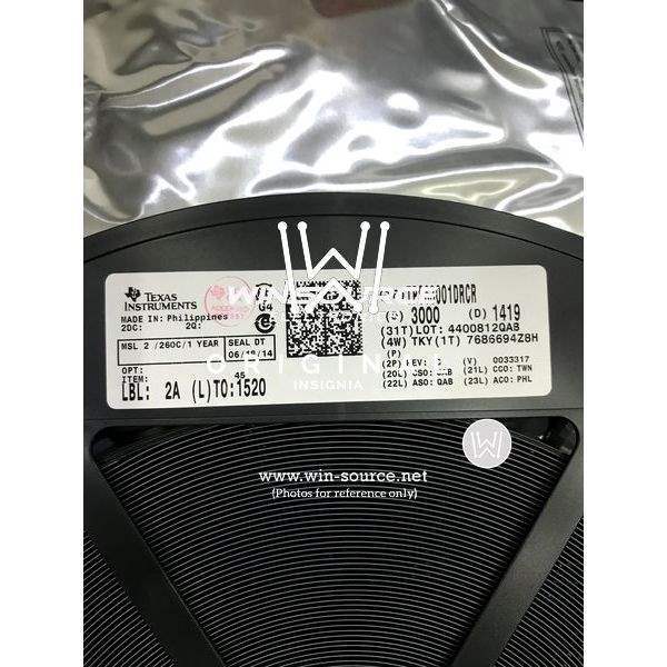 TPS63001DRC label picture